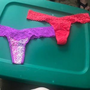 Victoria’s Secret thongs